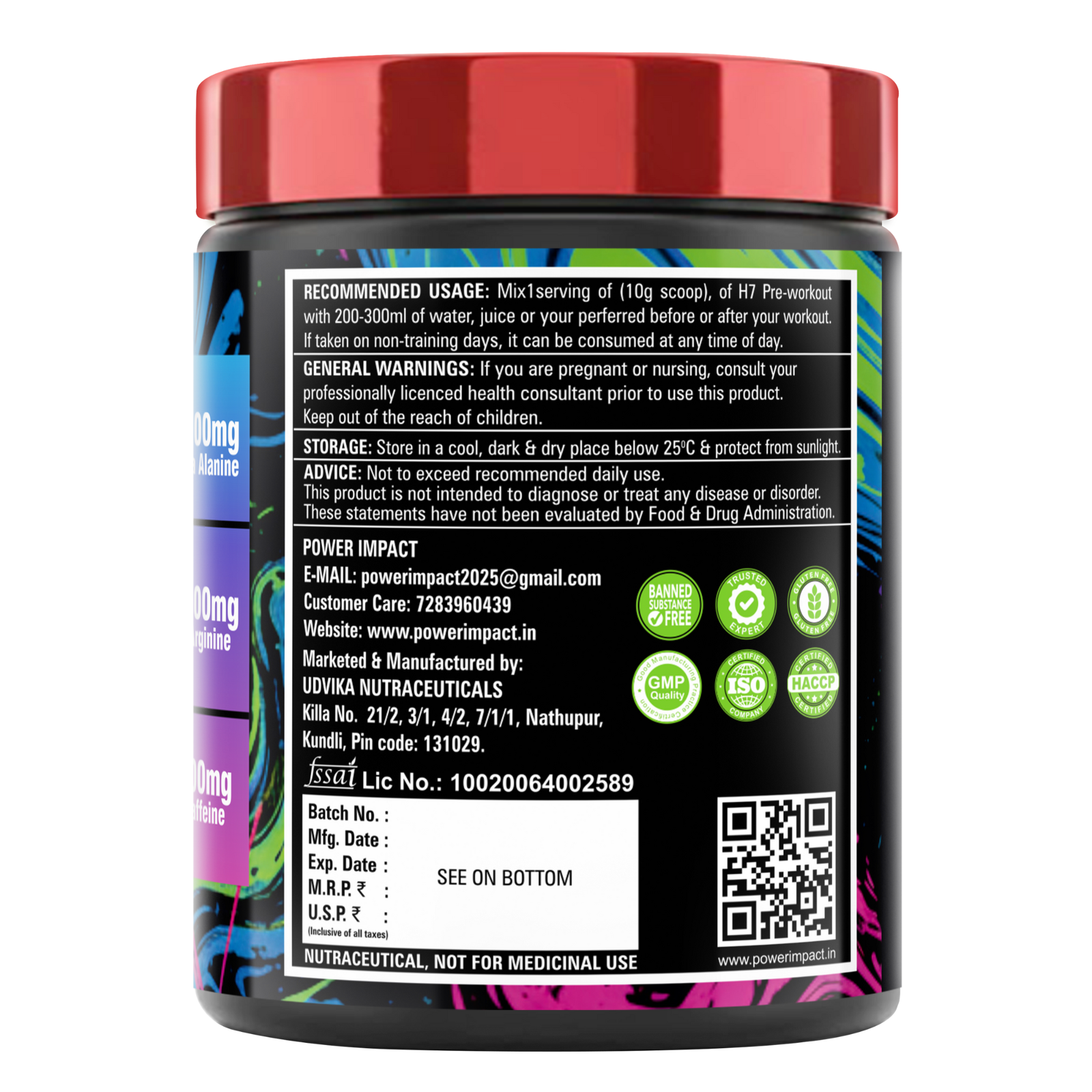 H7 Pre-Workout - Image 2